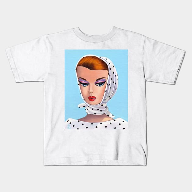 Fashion doll Kids T-Shirt by joeann3